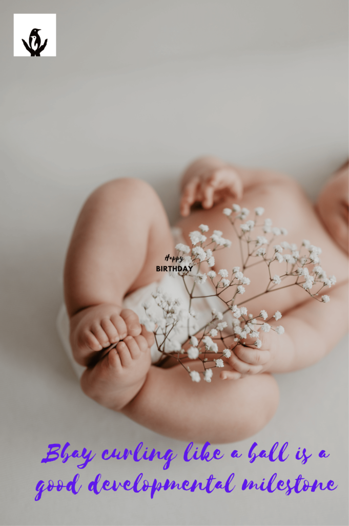 Adorable babies are curling up.So moms ask "Why is my baby curling up in a ball?"